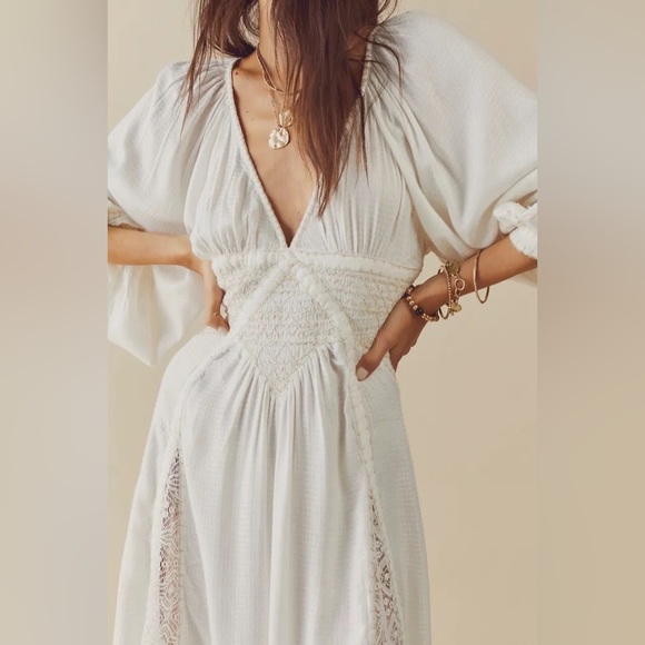 Free People Southwest Lace Maxi Dress - Picture 4 of 7